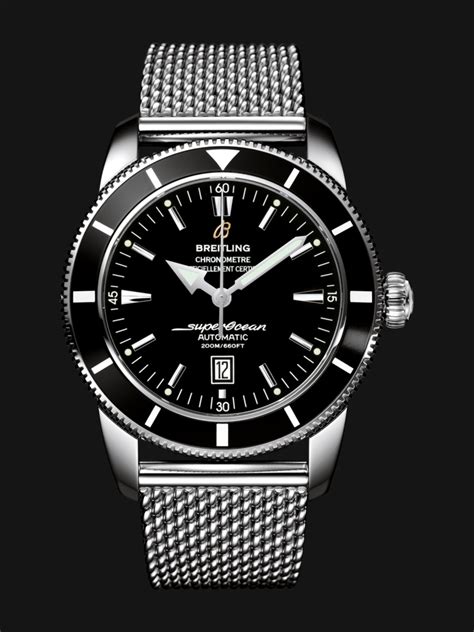 breitling superocean heritage 46 mesh band|Breitling Superocean Heritage for sale.